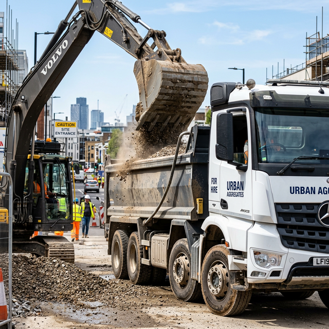 Camiones con Pala Hidráulica